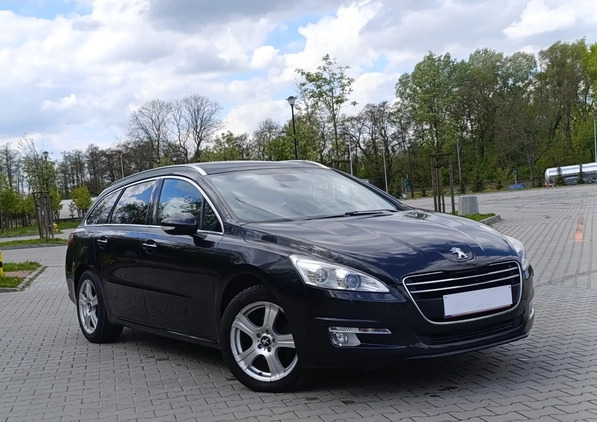 Peugeot 508 cena 24999 przebieg: 269999, rok produkcji 2011 z Płock małe 211